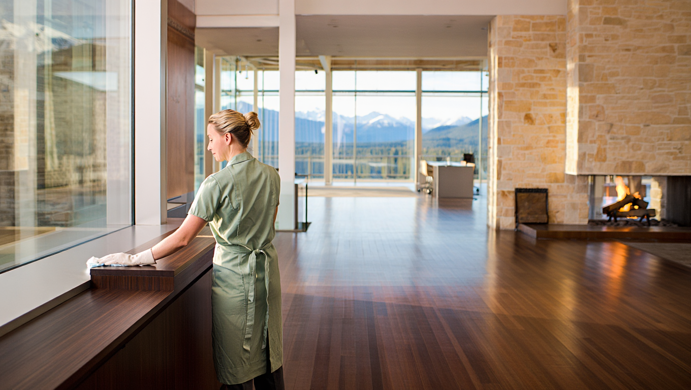 A professional post-construction clean ensures new homes are presented flawless and move-in ready.