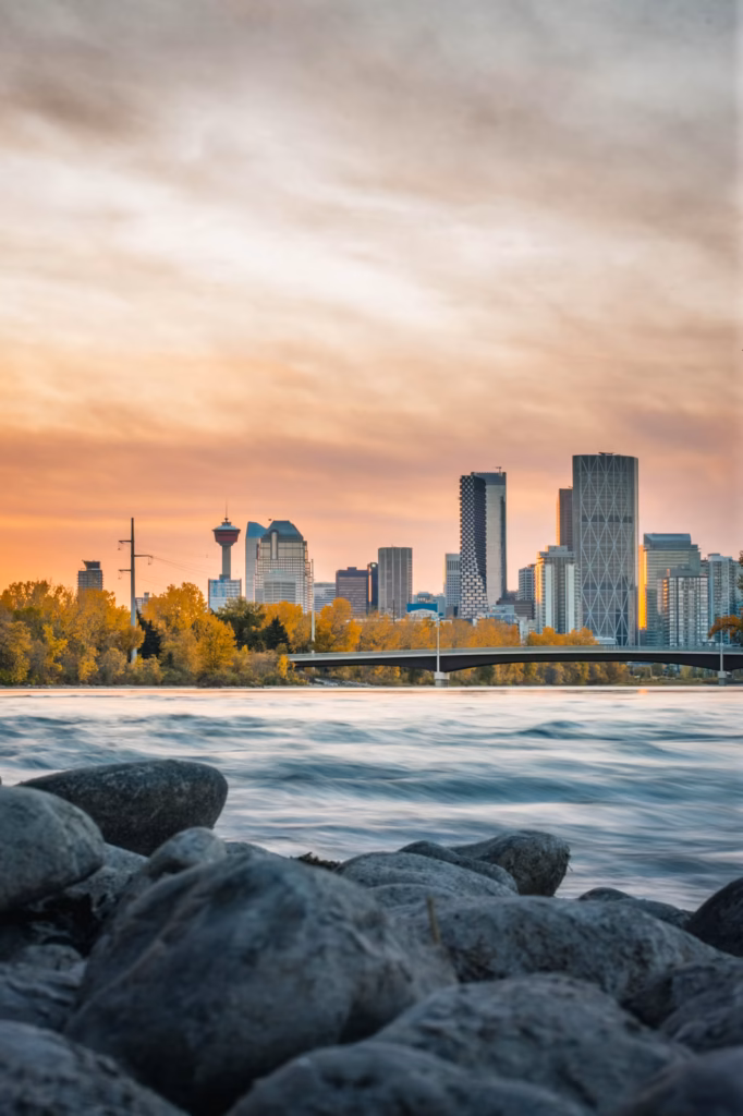Calgary City Sky Line